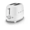 Тостер на 2 ломтика SMEG TSF01WHMEU, 950 Вт, матовый белый