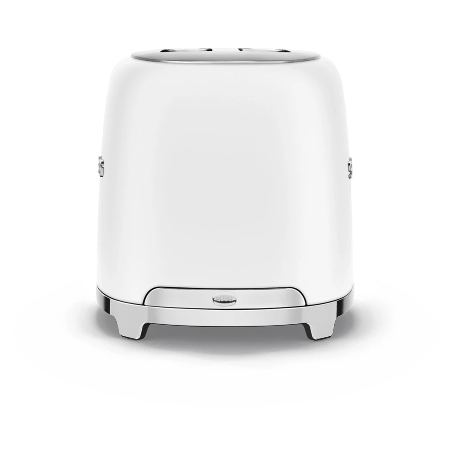 Тостер на 2 ломтика SMEG TSF01WHMEU, 950 Вт, матовый белый