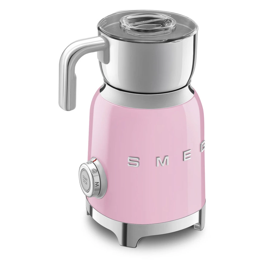 Вспениватель молока SMEG MFF01PKEU 500 Вт, до 250 мл пены, розовый
