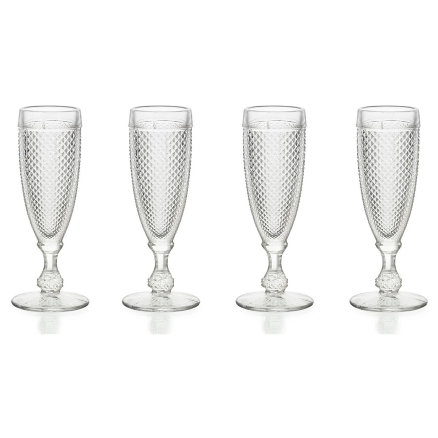 Набор бокалов для шампанского Vista Alegre Бикош  110 мл, 4 шт