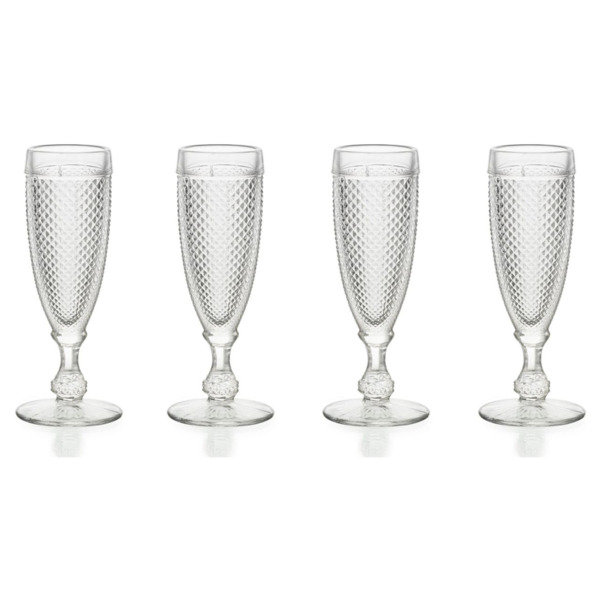Набор бокалов для шампанского Vista Alegre Бикош  110 мл, 4 шт