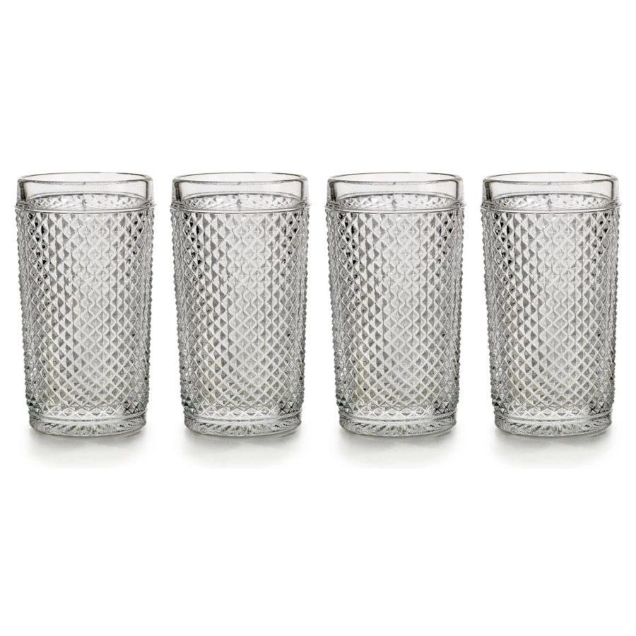 Набор стаканов для воды Vista Alegre Бикош 330 мл, 4 шт, прозрачный