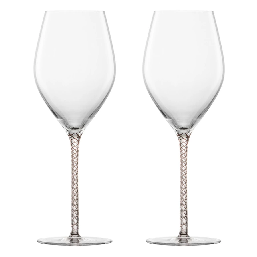 Набор бокалов для красного вина Бордо Zwiesel Glas Спирит 609 мл, 2 шт, стекло, графит, п/к