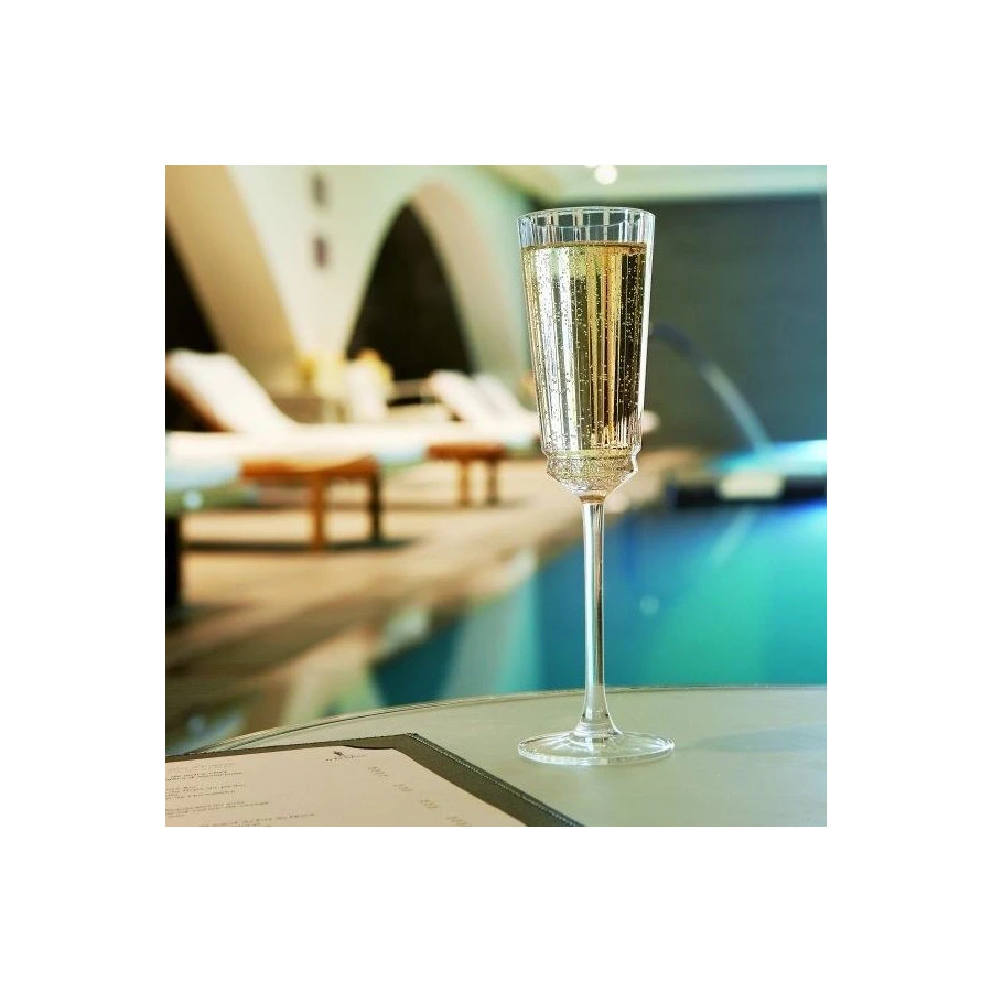 Набор бокалов для шампанского Cristal D'arques Macassar 170 мл, 6 шт, стекло хрустальное