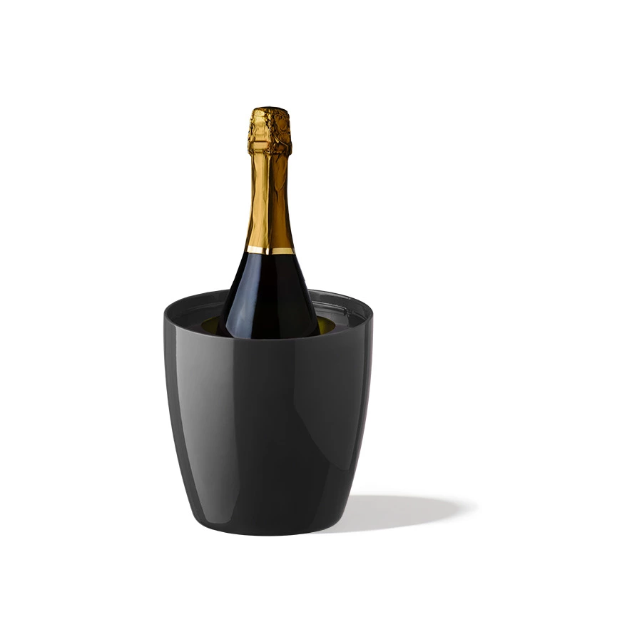 Ведерко для охлаждения вина Wegg 40 см, пластик, черный
