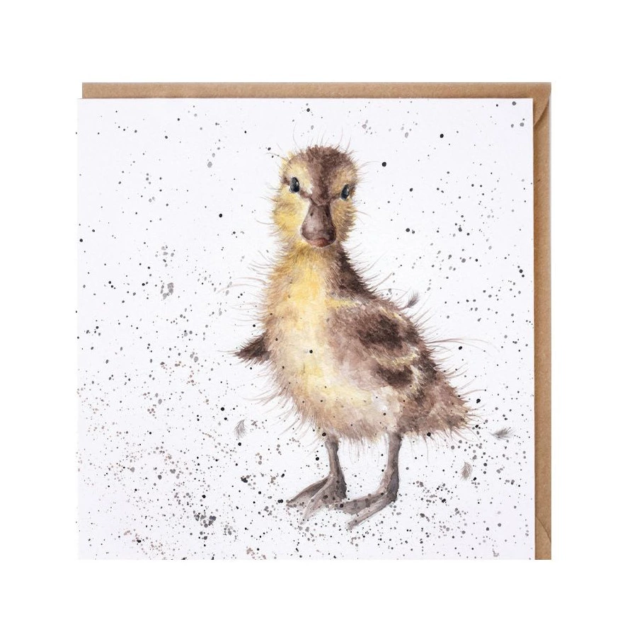 Открытка с конвертом Wrendale, Just Hatched, 15х15см