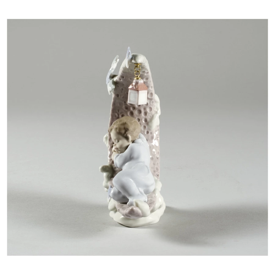 Фигурка Lladro Спящий на луне 15x18 см, фарфор