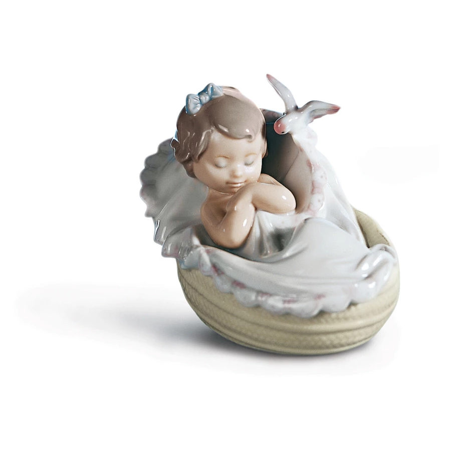 Фигурка Lladro Уютные сны 12x10 см, фарфор