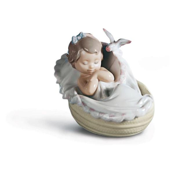 Фигурка Lladro Уютные сны 12x10 см, фарфор