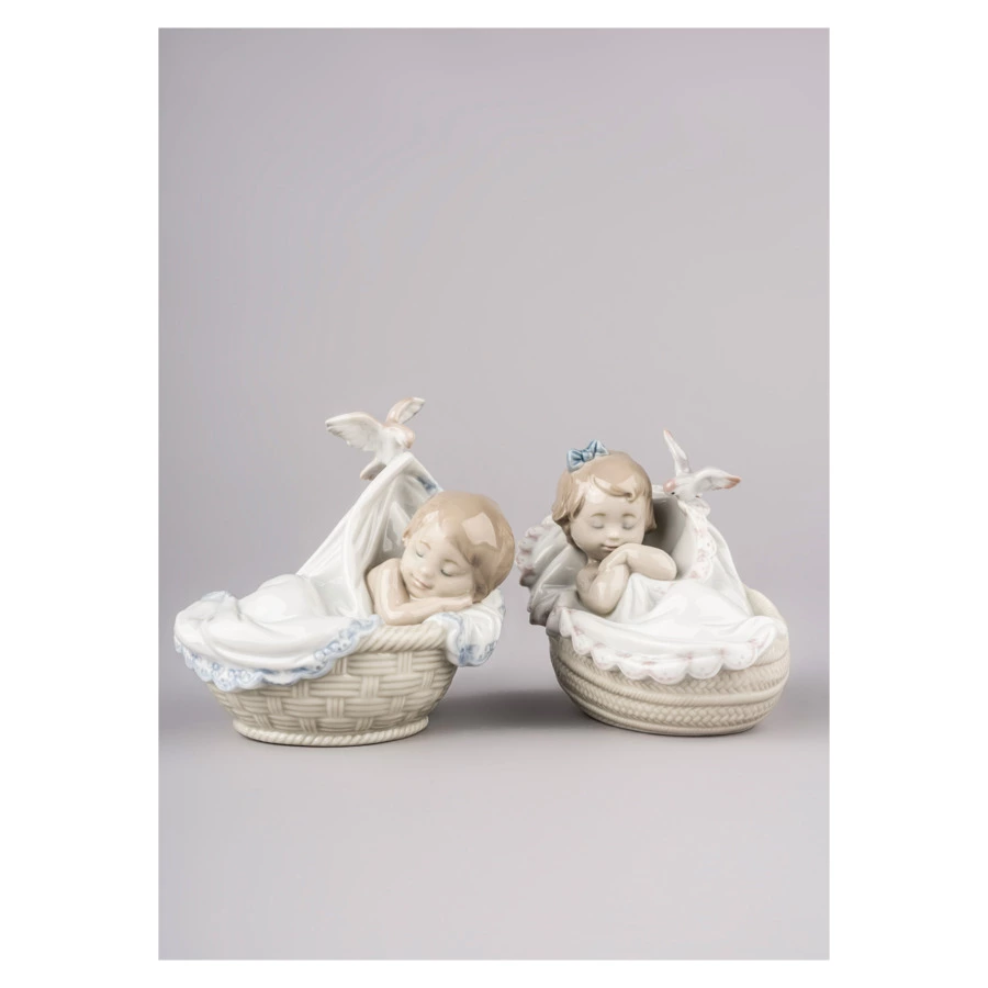 Фигурка Lladro Уютные сны 12x10 см, фарфор