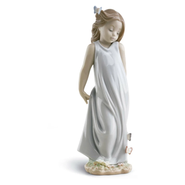 Фигурка Lladro Подружка мотыльков 8х21 см, фарфор