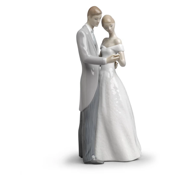 Фигурка Lladro Вместе навсегда 10х21 см, фарфор
