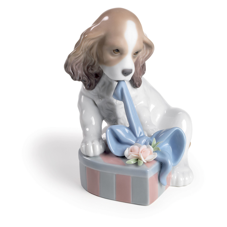 Фигурка Lladro Нетерпение 12x13 см, фарфор