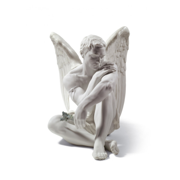 Фигурка Lladro Ангел-хранитель 40х28 см, фарфор