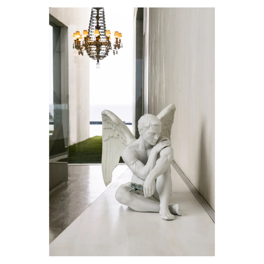 Фигурка Lladro Ангел-хранитель 40х28 см, фарфор