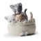 Фигурка Lladro Любопытные котята 12х13 см, фарфор