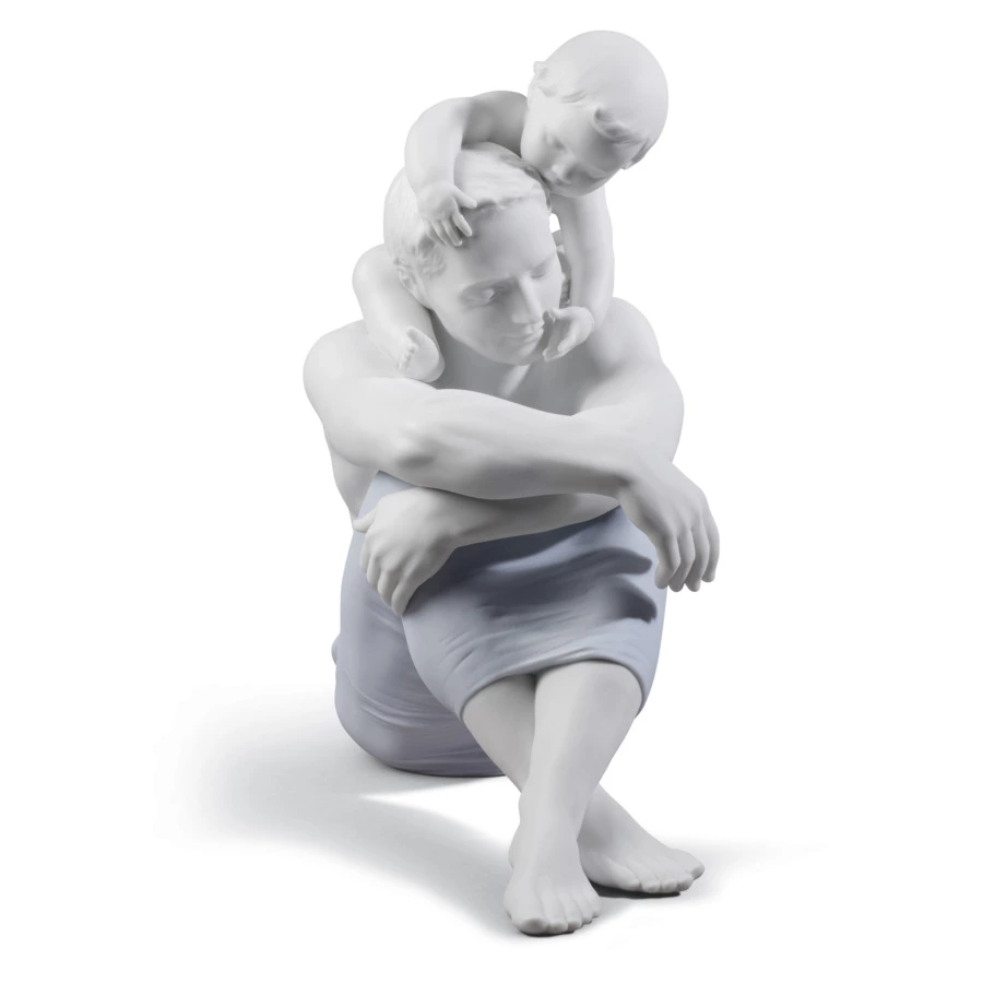 Фигурка Lladro Я люблю тебя, папа 19х28 см, фарфор