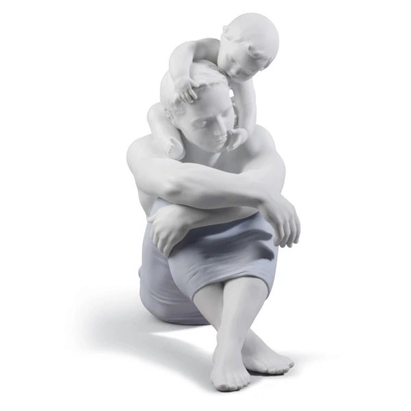 Фигурка Lladro Я люблю тебя, папа 19х28 см, фарфор