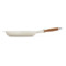 Сковорода с деревянной ручкой 28см Le Creuset чугун, меренга, для индукции (Cerise)