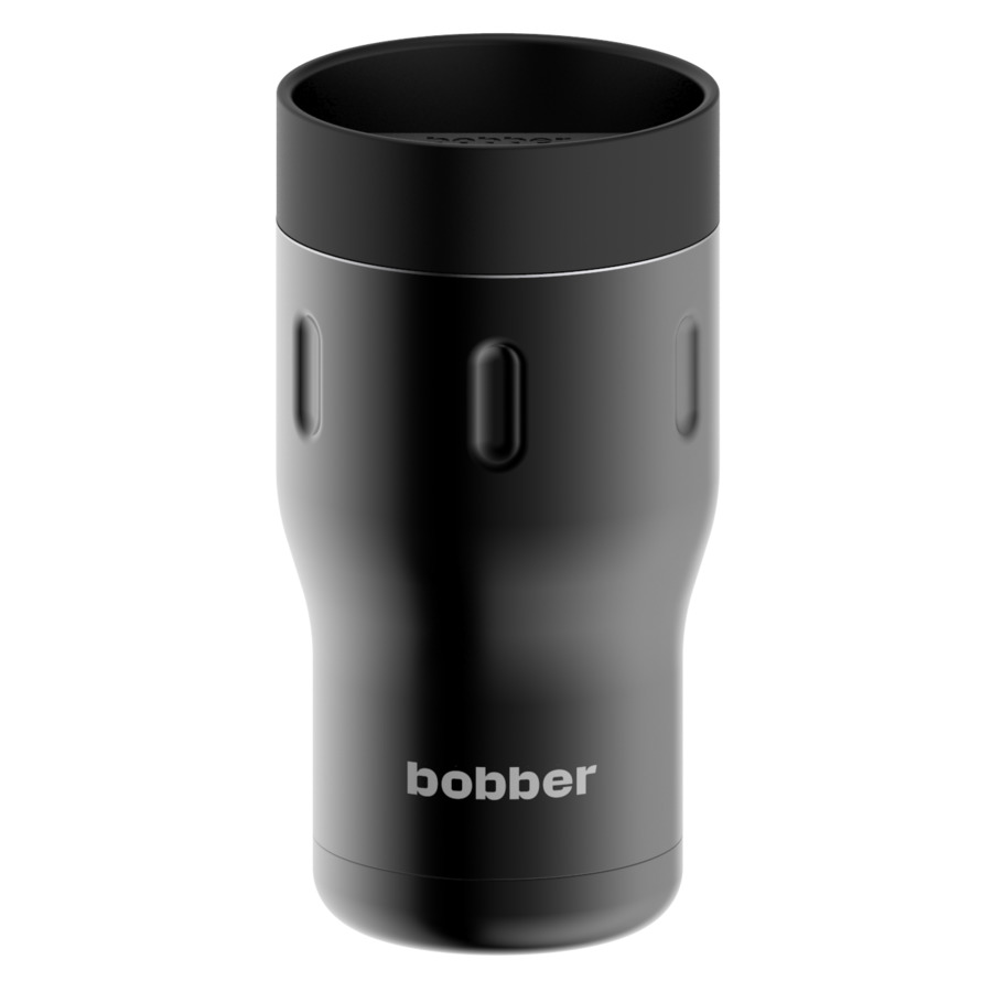 Термокружка Bobber Tumbler-350 Black Coffee, 350мл, сталь, черный цена и фото