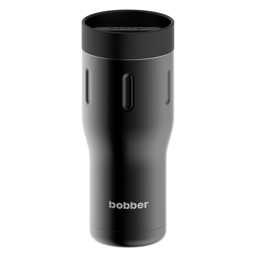 Термокружка Bobber Tumbler-470 Black Coffee, 470мл, сталь, черный цена и фото