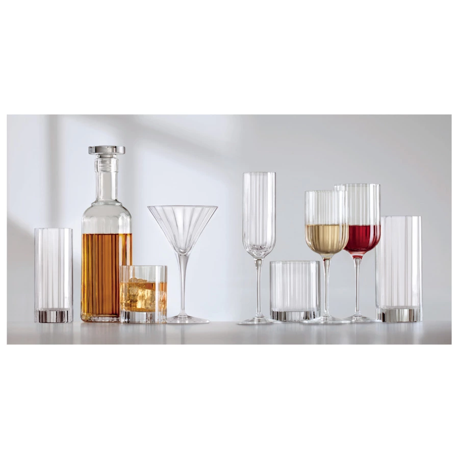 Набор стаканов для воды Luigi Bormioli Бах 480 мл, 16 см, 4 шт, стекло хрустальное, п/к