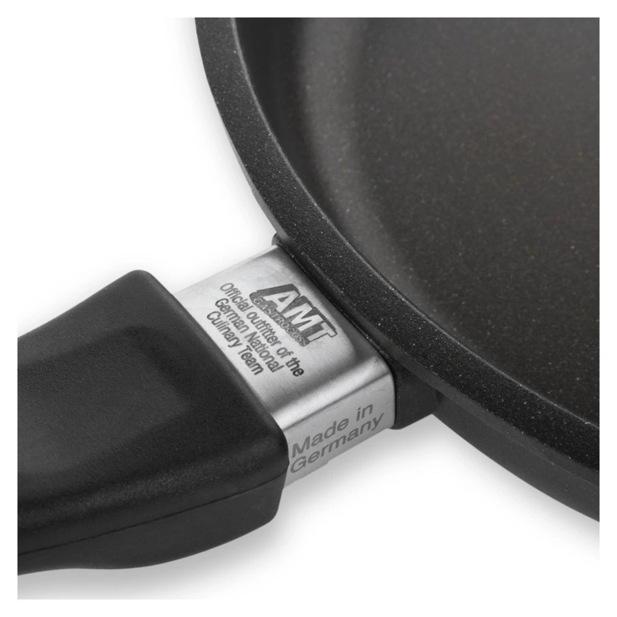 Сковорода антипригарная с фиксированной ручкой AMT Frying Pans Fix 26х5 см, алюминий