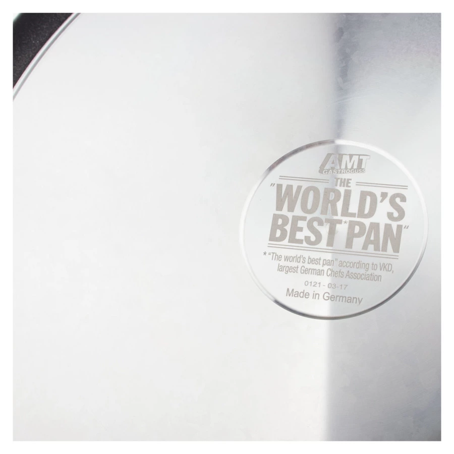 Сковорода антипригарная с фиксированной ручкой AMT Frying Pans Fix 26х5 см, алюминий