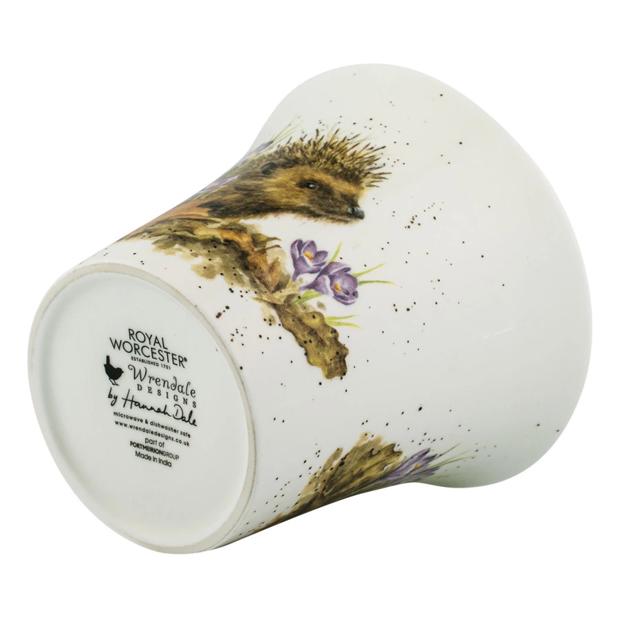 Ваза Royal Worcester Забавная фауна Ежик 10 см, фарфор костяной