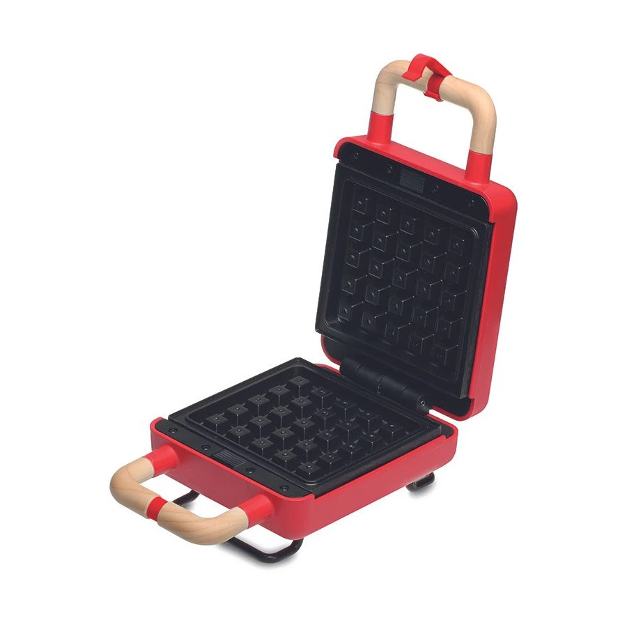 Вафельница и сэндвичница 2 в 1 ADE, 600Вт, пластик, красная, KG2006-2