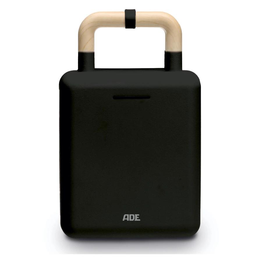 Вафельница и сэндвичница 2 в 1 ADE, 600Вт, пластик, черная, KG2006-3