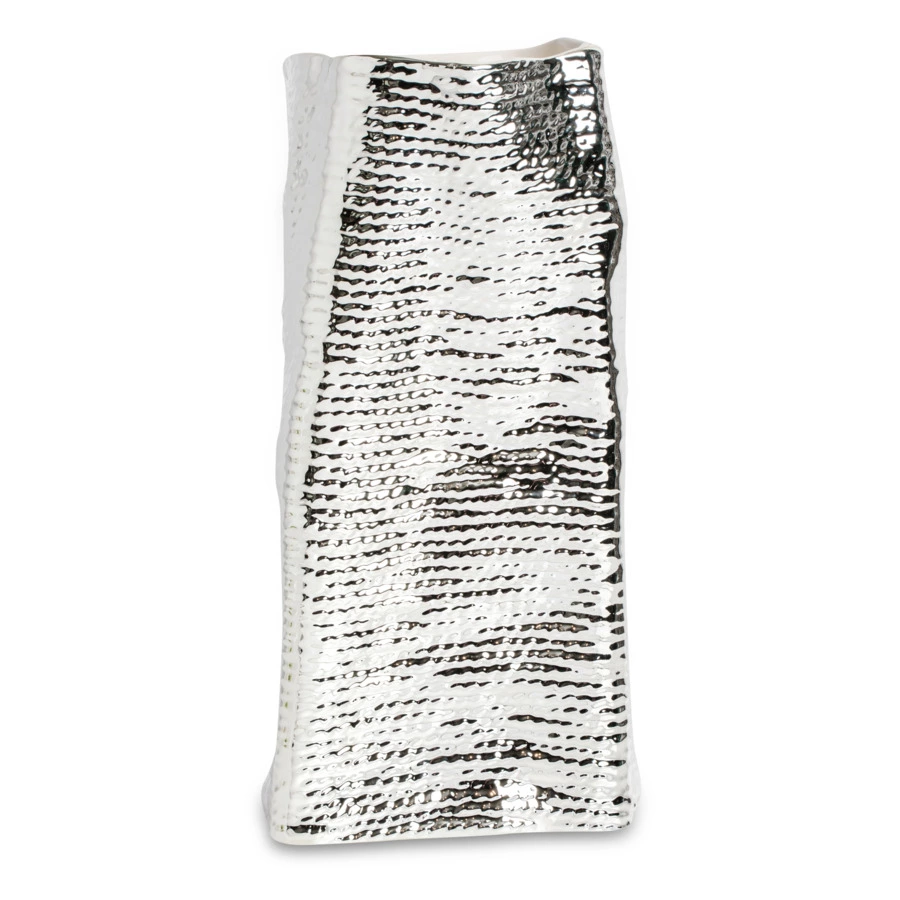 Ваза декоративная Argenesi Vesta 33 см, керамика, белый