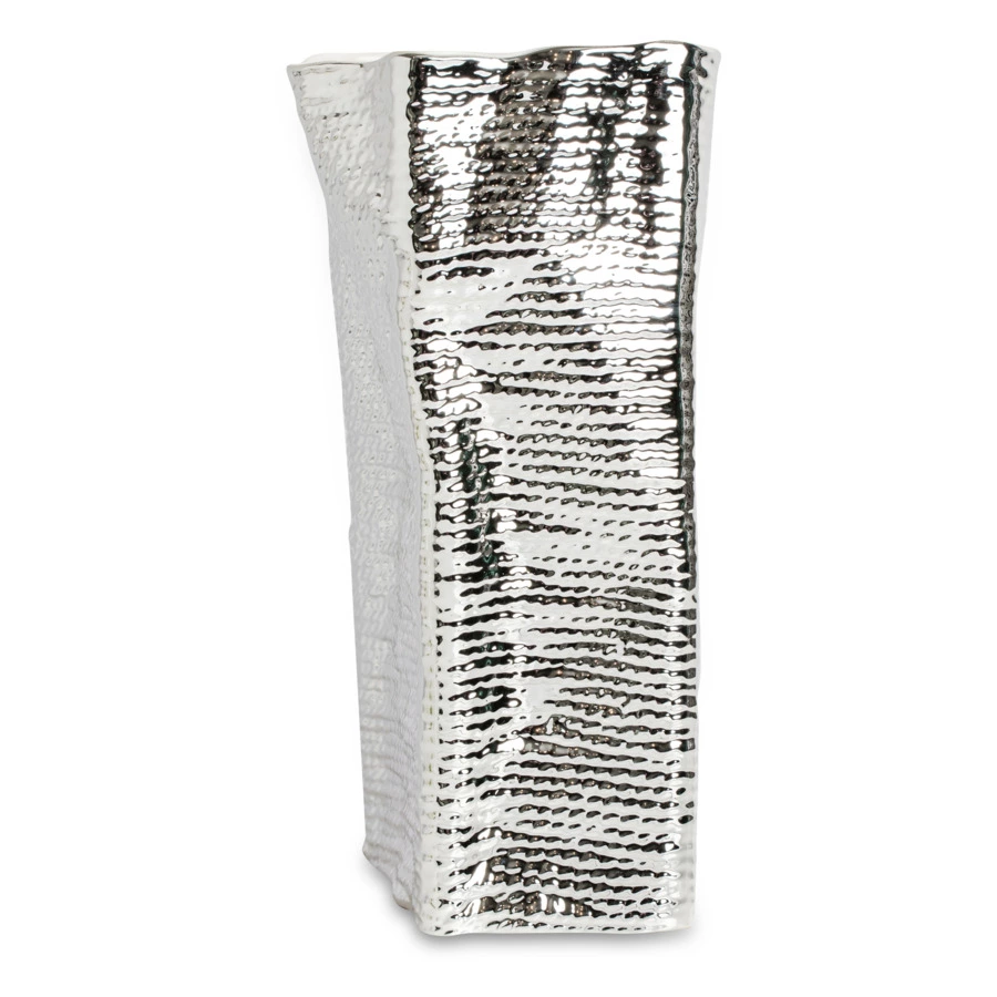 Ваза декоративная Argenesi Vesta 33 см, керамика, белый