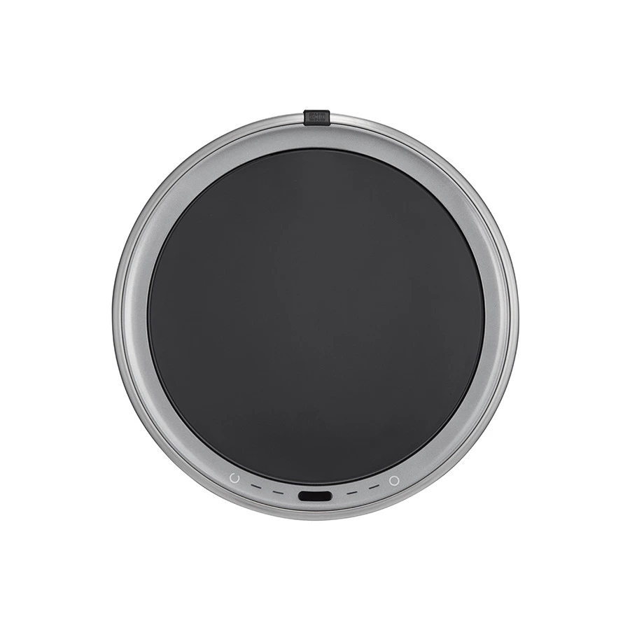 Ведро для мусора сенсорное ЕКО Docomo X 12 л, сталь нержавеющая, серебряный