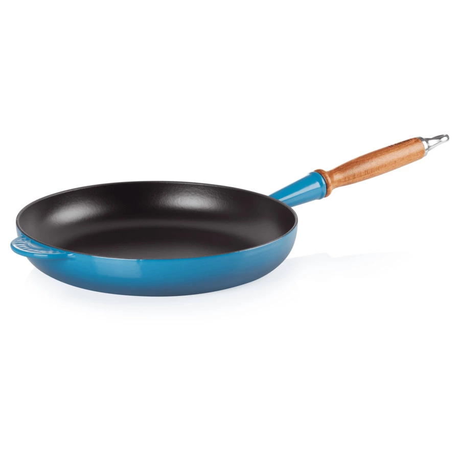 Сковорода с деревянной ручкой Le Creuset 28см, марсель, чугун