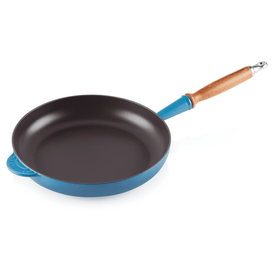 Сковорода с деревянной ручкой Le Creuset 28см, марсель, чугун