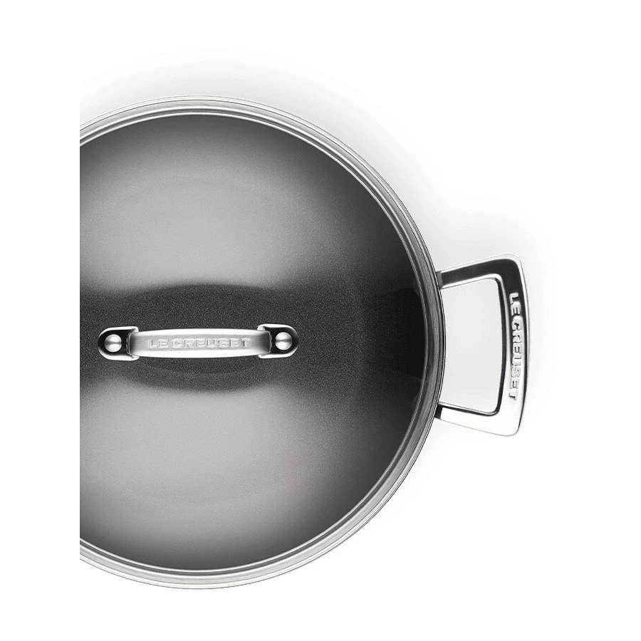 Кастрюля со стеклянной крышкой Le Creuse 18см, алюминий кованый