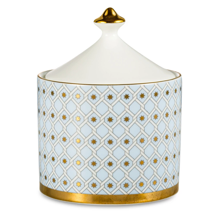 Сервиз чайный ИФЗ Азур Идиллия на 4 персоны 10 предметов, фарфор костяной