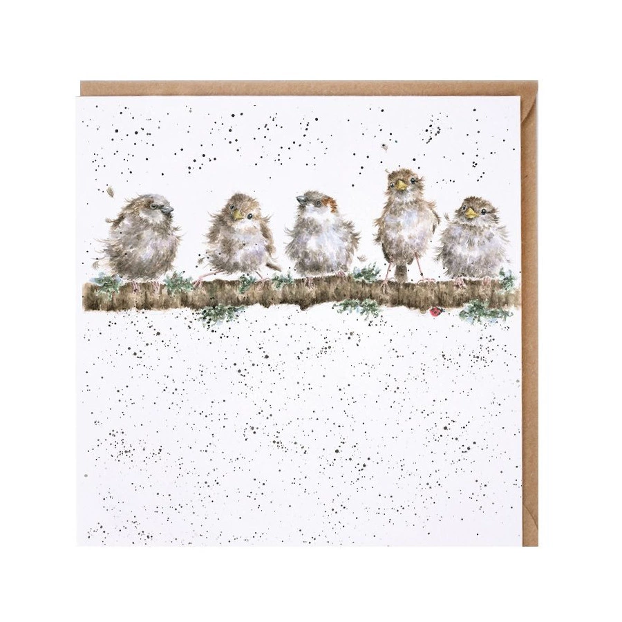 Открытка с конвертом Wrendale In Flight 15х15см