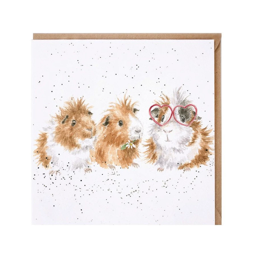 Открытка с конвертом Wrendale, 15х15см