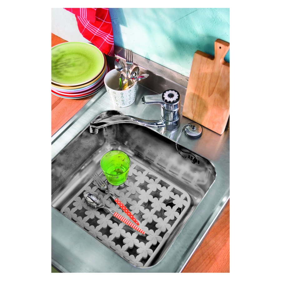 Коврик для раковины SNIPS Flower 30,5х29 см, пластик