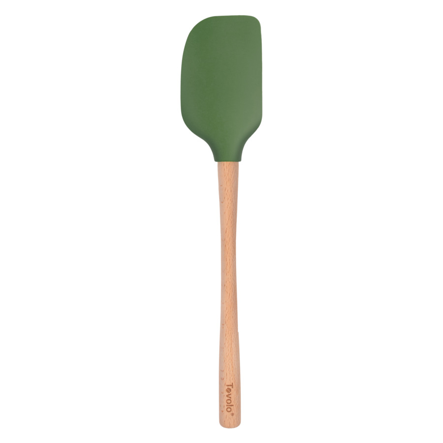 Лопатка с деревянной ручкой Tovolo 32 см (зелёный) лопатка со стальной рукоятью tovolo 32 см синий