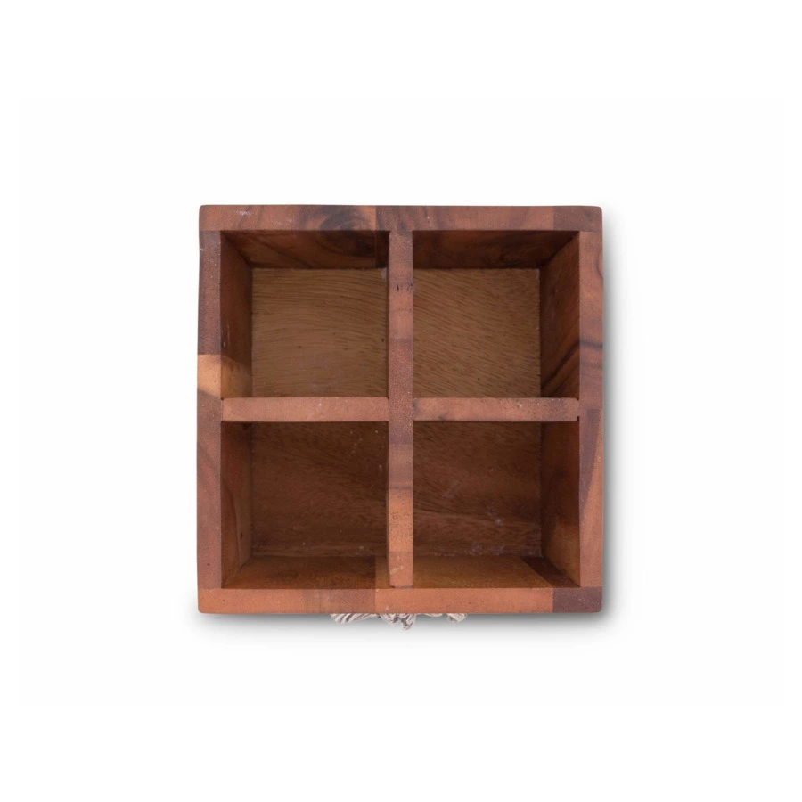 Подставка для столовых приборов Vagabond House Провансаль 18x21см, дерево