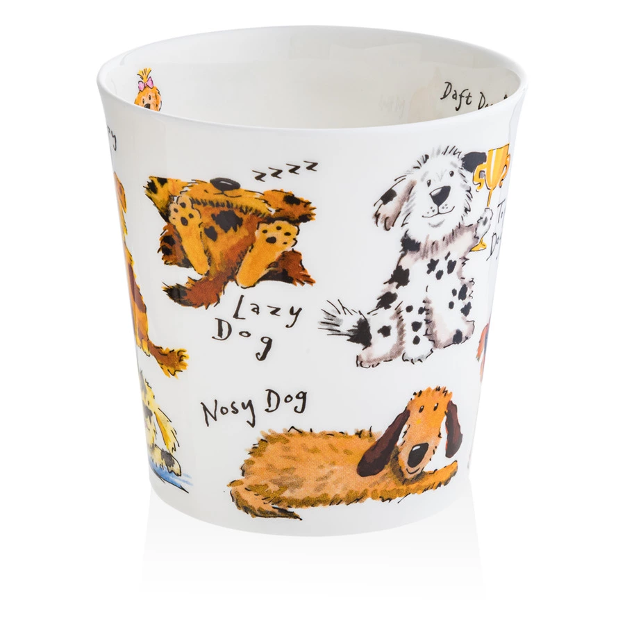Кружка Dunoon Жизнь собак Кернгорм 480 мл, фарфор костяной