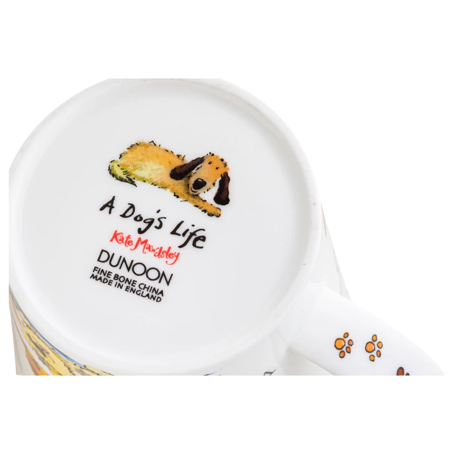 Кружка Dunoon Жизнь собак Кернгорм 480 мл, фарфор костяной