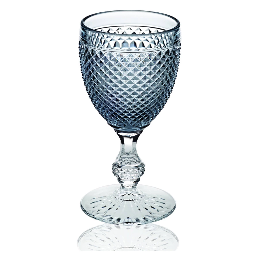 Набор бокалов для вина Vista Alegre Бикош 280 мл, 2 шт, серая ножка+ серая чаша