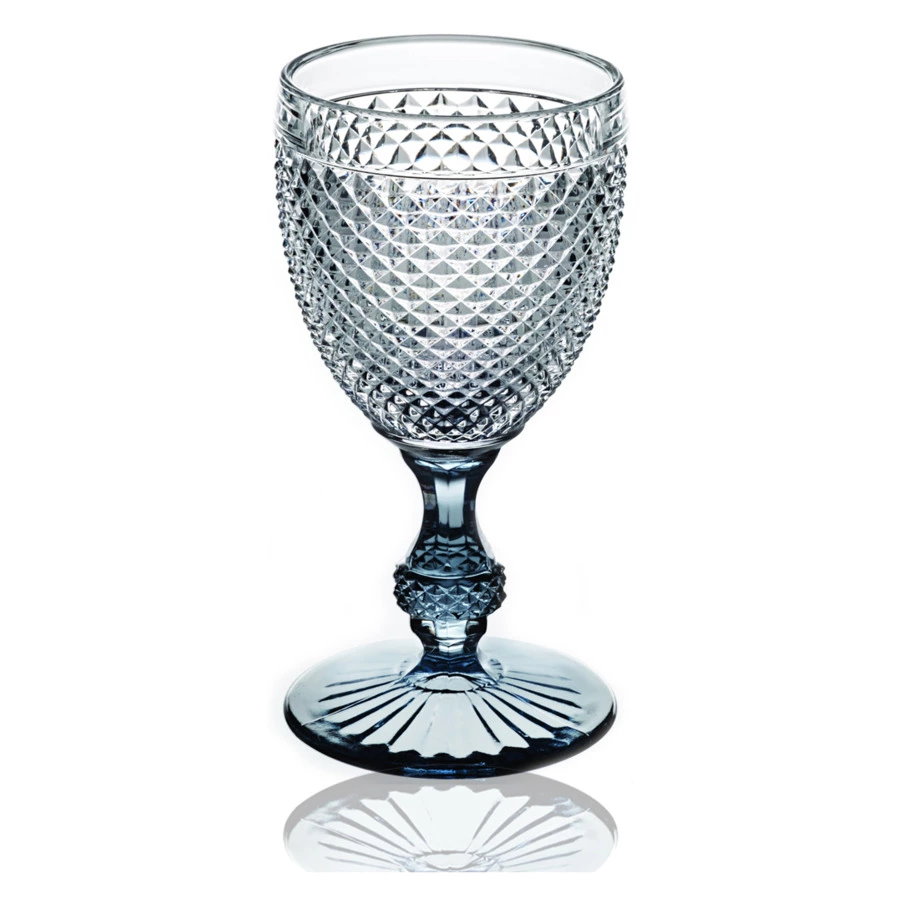 Набор бокалов для вина Vista Alegre Бикош 280 мл, 2 шт, серая ножка+ серая чаша