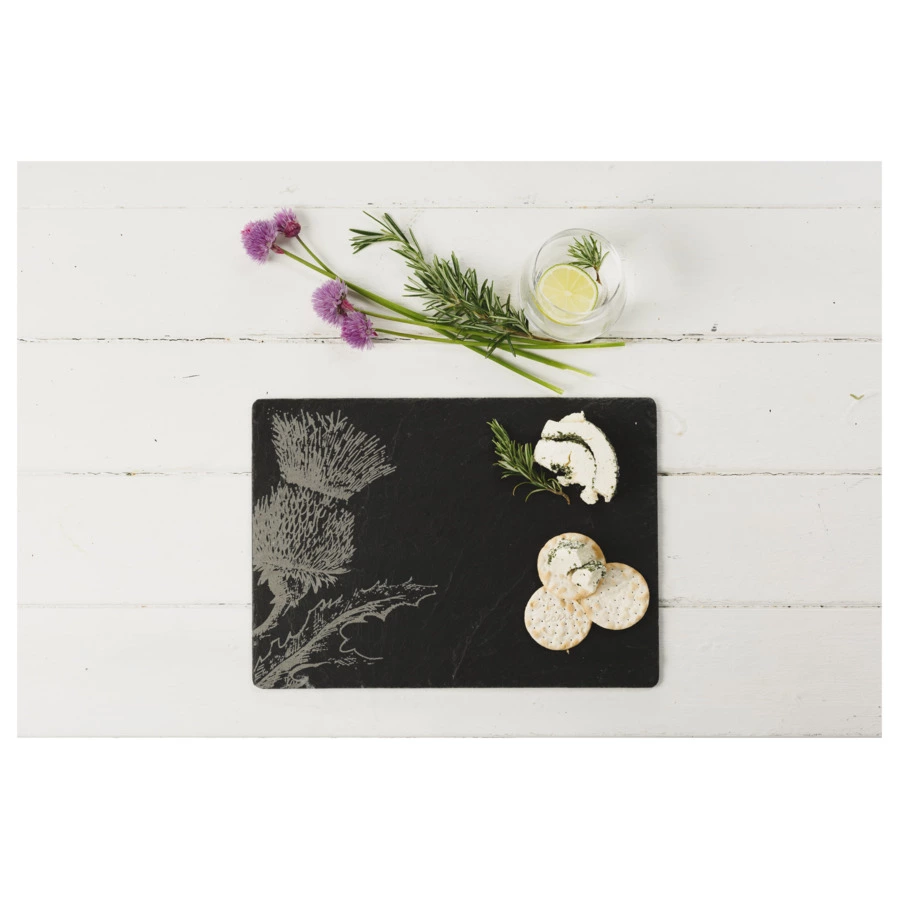 Доска сервировочная The Just Slate Company Чертополох 35x25см