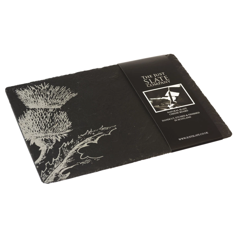 Доска сервировочная The Just Slate Company Чертополох 35x25см