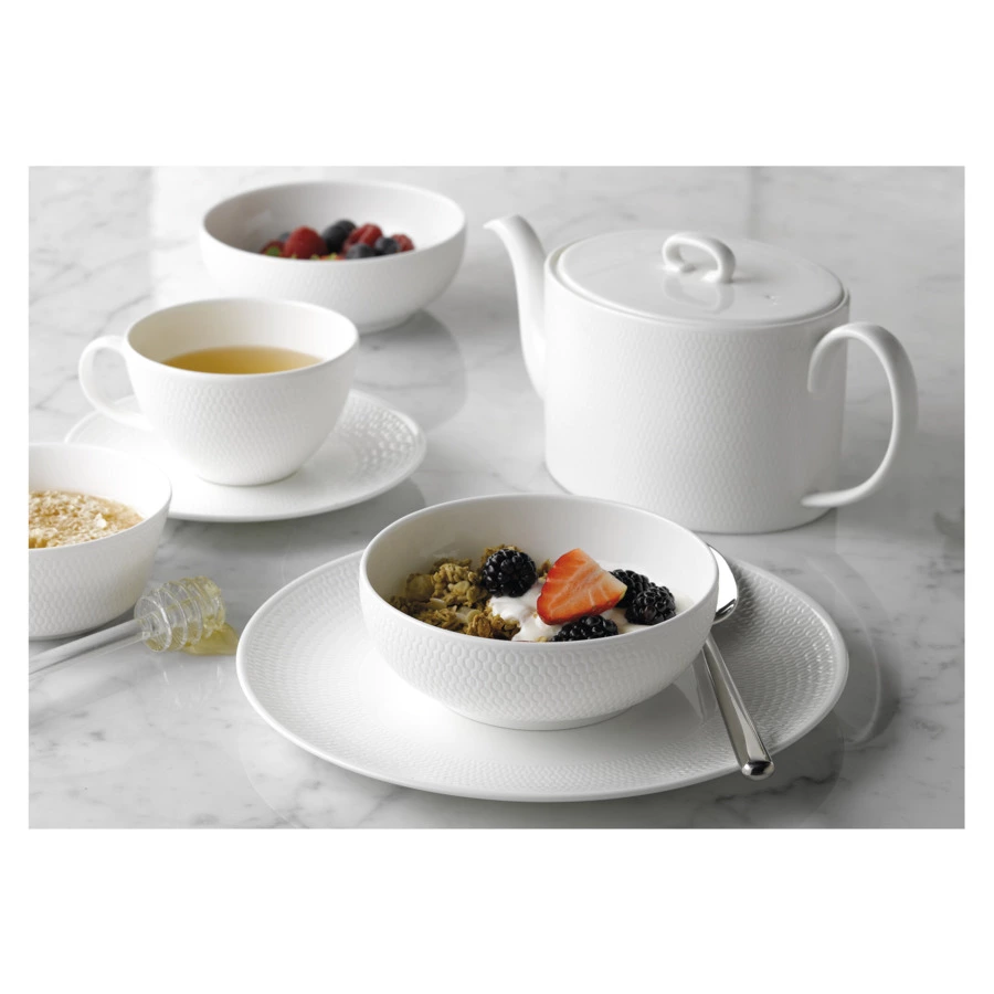 Чайник Wedgwood Джио 1 л, фарфор костяной